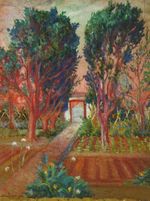 Огород в Льянер 1920 Огород в Льянер 1920